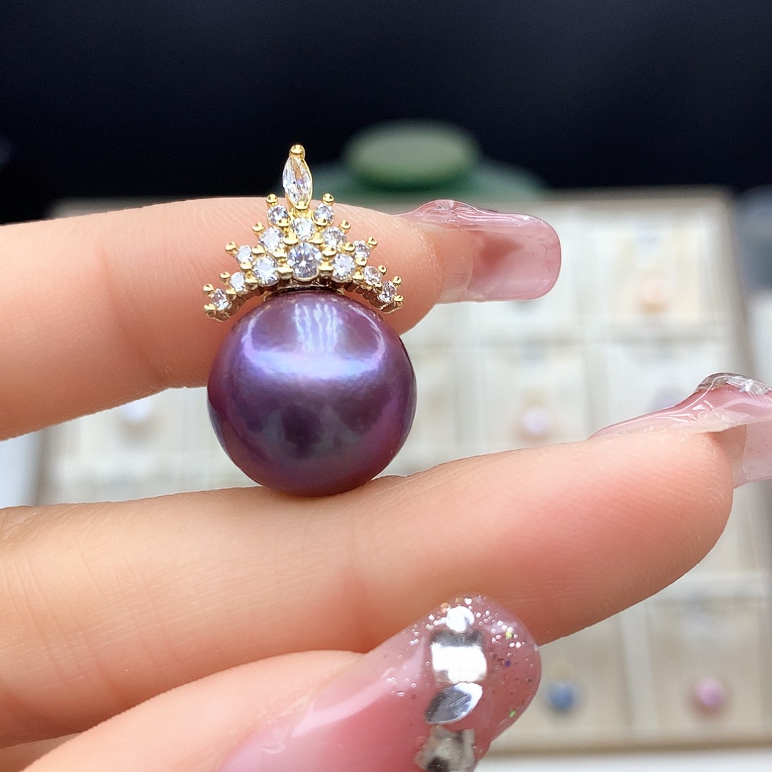 淡水珍珠颈饰合金