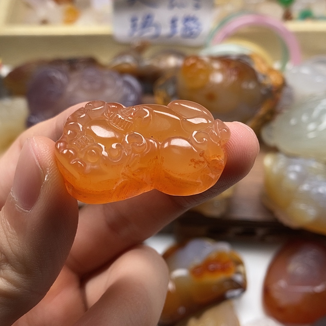 玛瑙/玉髓未镶嵌颈饰