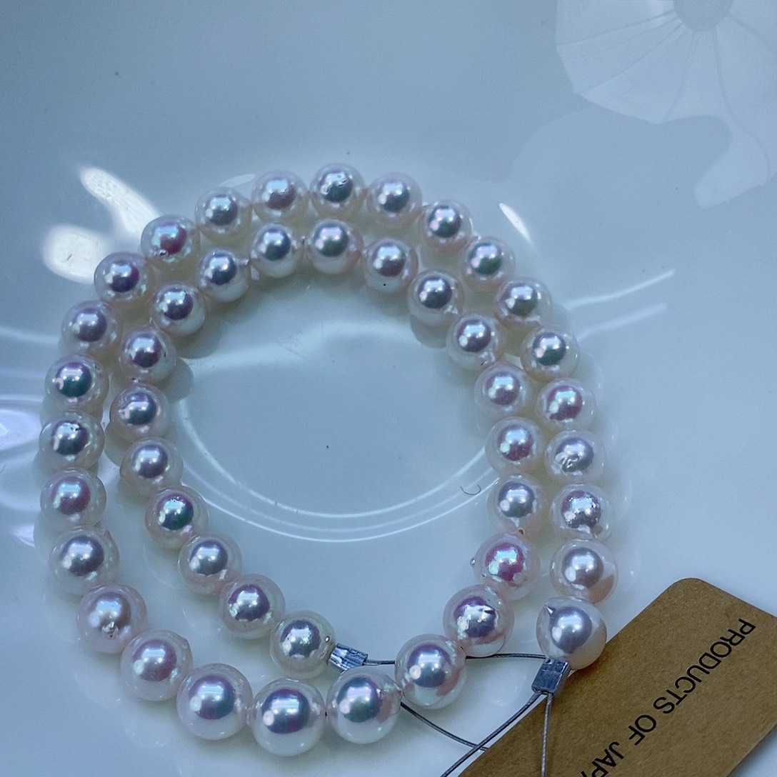 海水珍珠颈饰银S925镶嵌