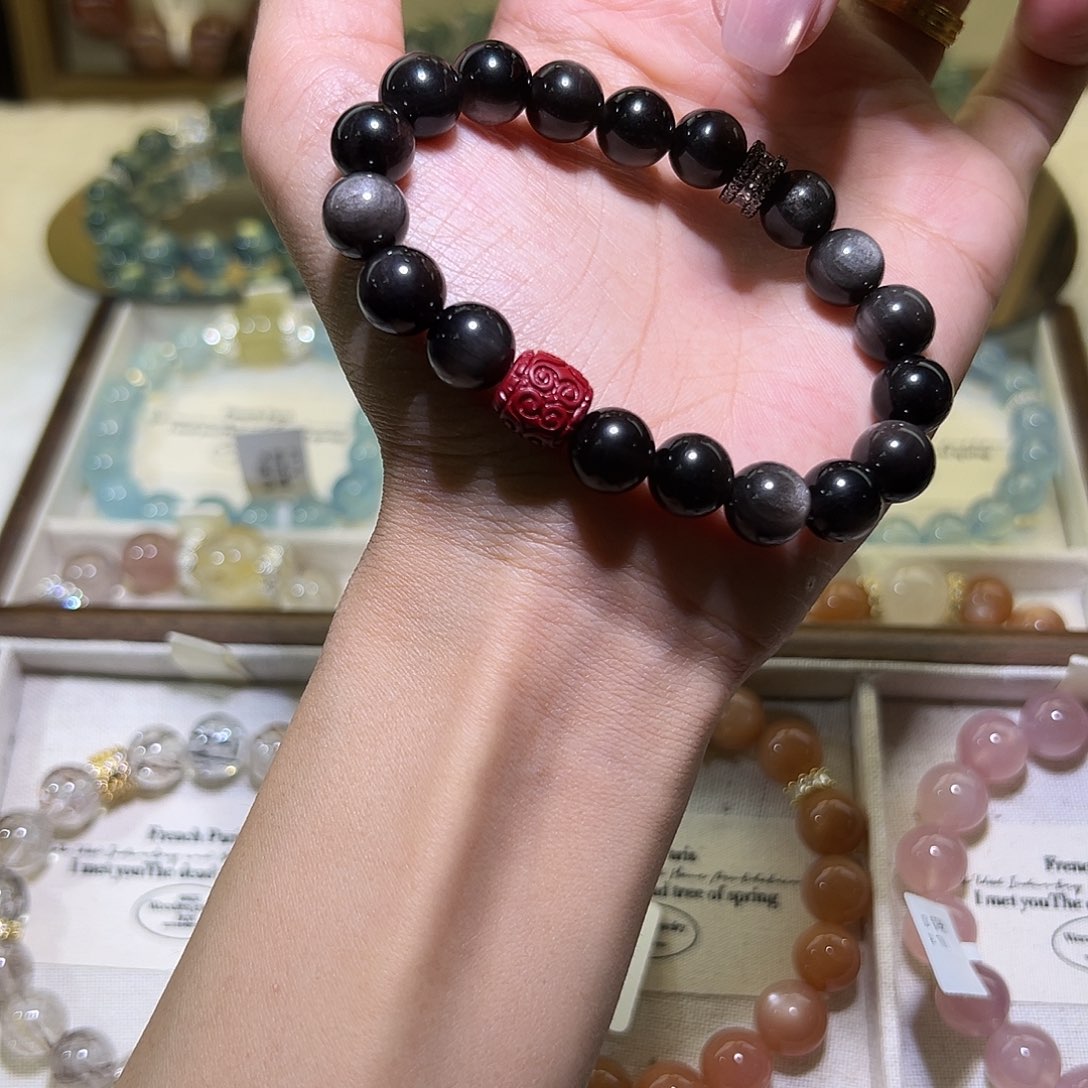 水晶手链未镶嵌恩**?13-首单9折 48小时鉴赏