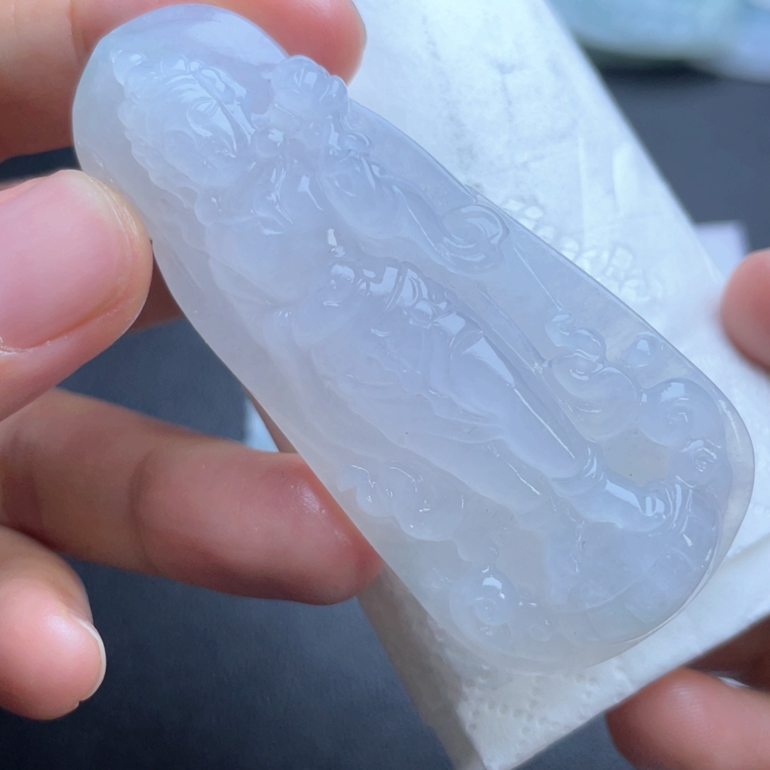 定制翡翠未镶嵌翡翠吊坠