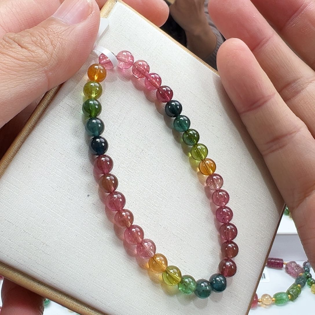 碧玺手串未镶嵌6mmmmmmmmm