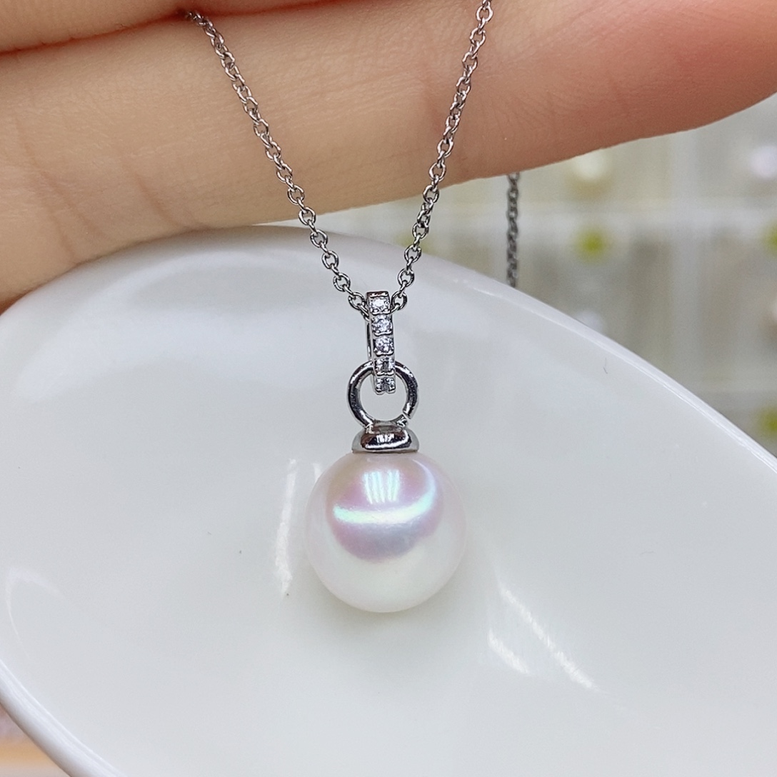 淡水珍珠合金吊坠(赠链)