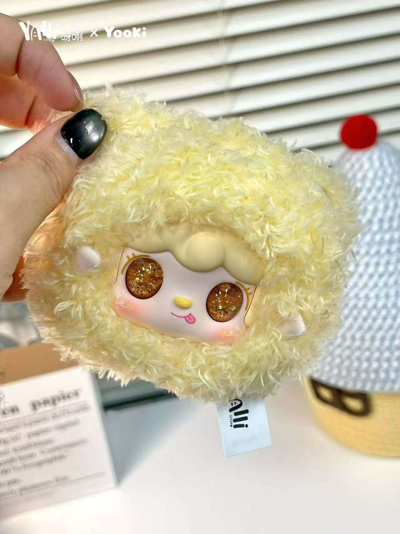 【福福价】氧氧九代团一团小熊盲盒毛绒流沙版女生包包挂件-散盒