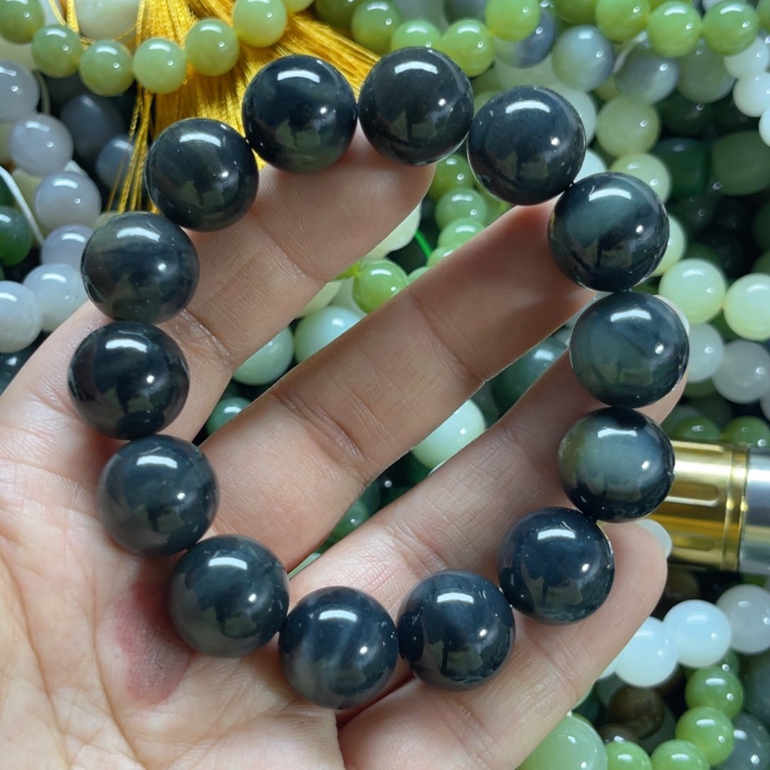 和田玉手链未镶嵌