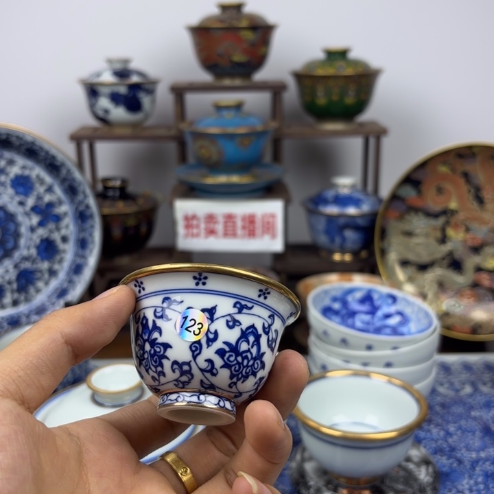 聚***哥景德镇手工手绘陶瓷