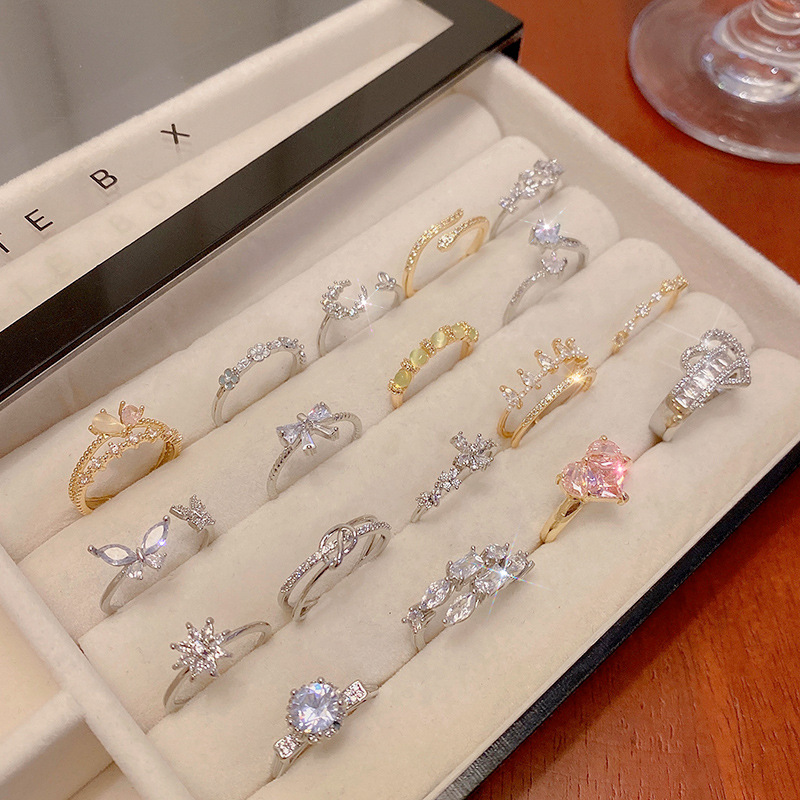 铜合金戒指 【高奢款】ns风轻奢气质精致款戒指