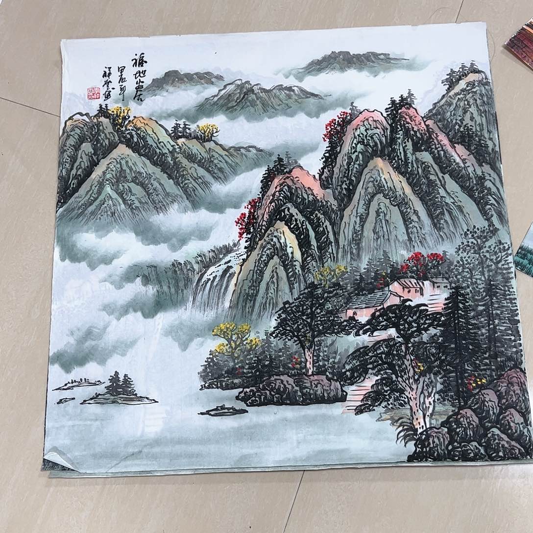 国画国画作品集的