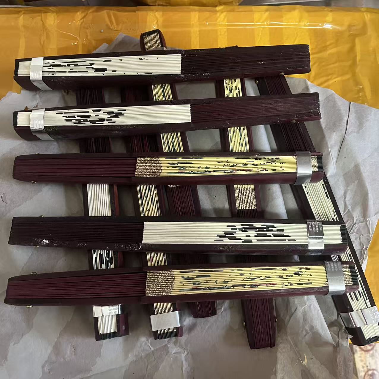 100----扇  木制 摆件自用 款式不挑