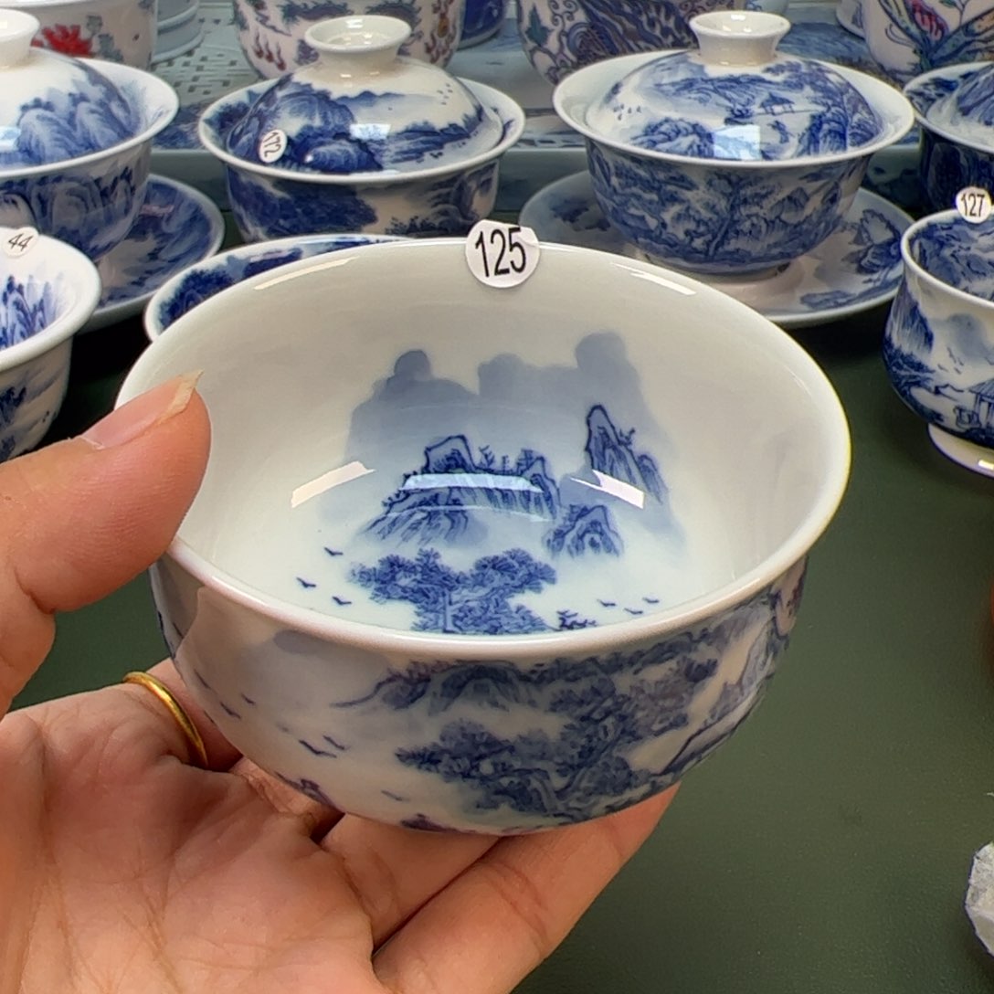 木木景德镇纯手绘茶具125