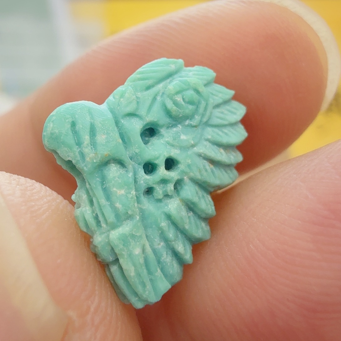 绿松石未镶嵌配饰