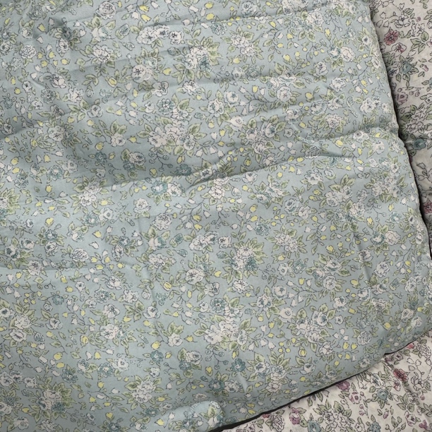 韩国原装进口-2025新款-玉米纤维小碎花系列被子垫子-家纺