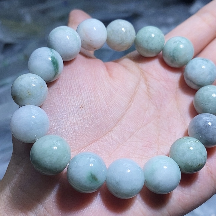 未镶嵌手串翡翠天然缅甸A货翡翠13