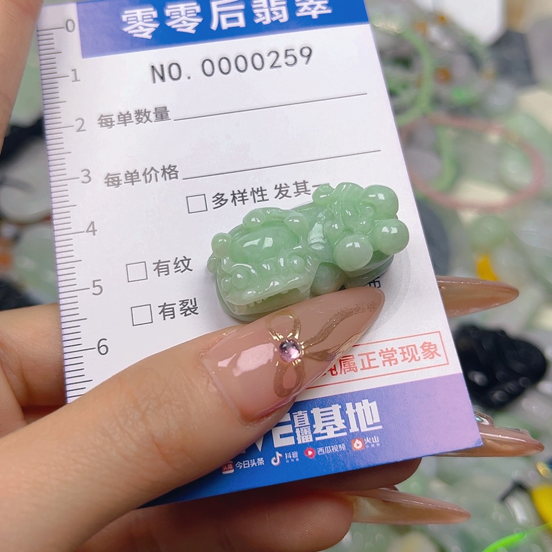 翡翠未镶嵌颈饰hhh