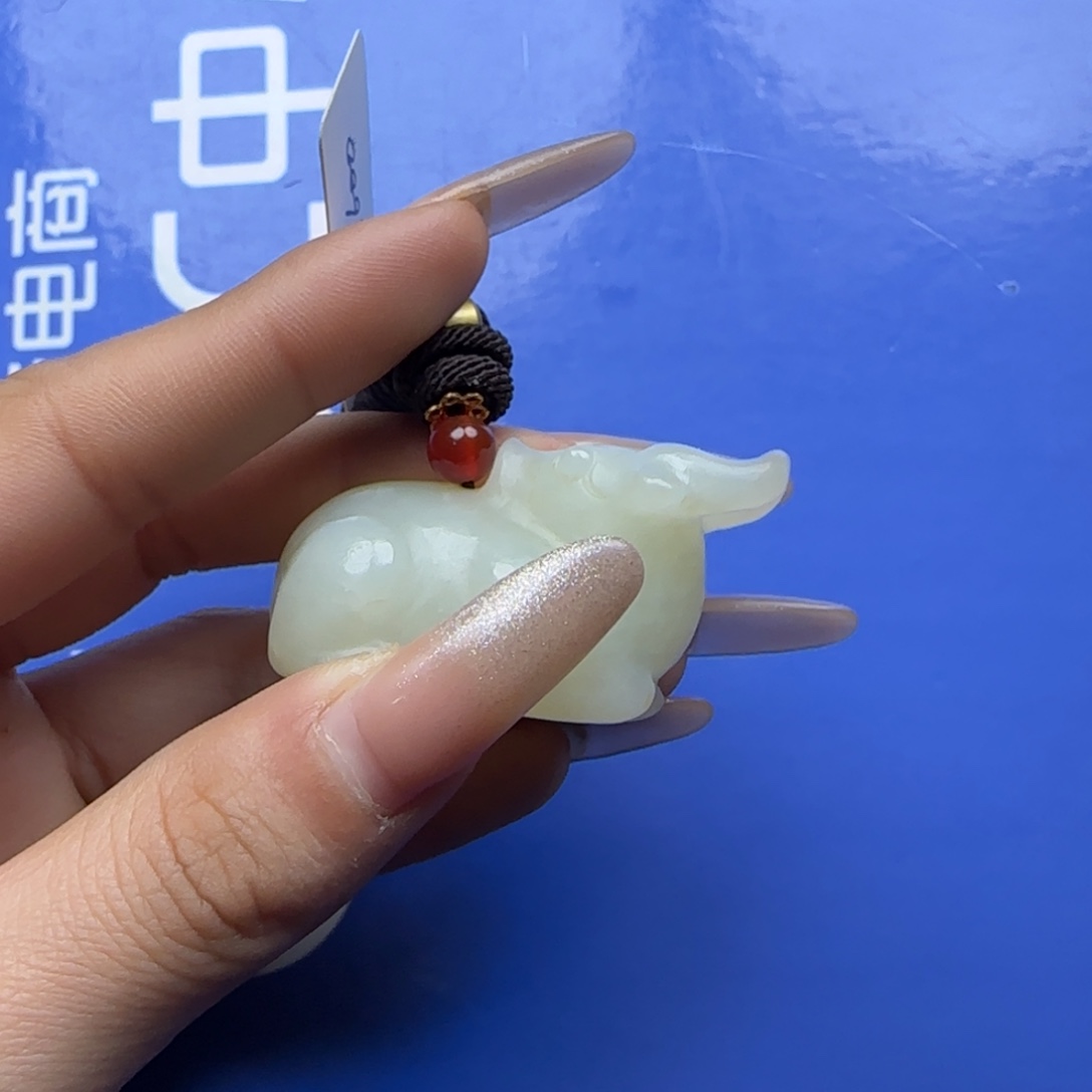 和田玉挂件未镶嵌