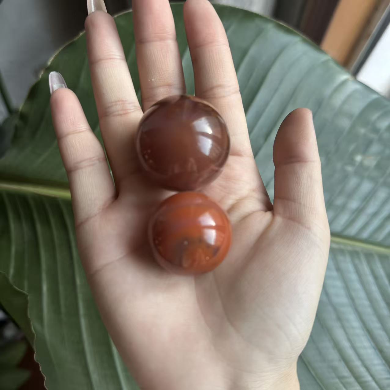 川料原矿南红包浆单珠（定向如梦）