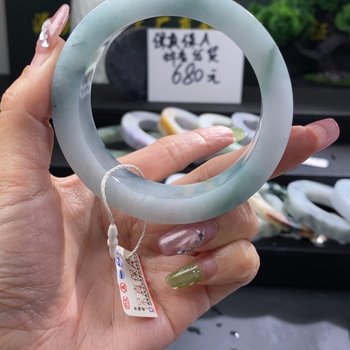 定制翡翠天然翡翠A货未镶嵌开****^