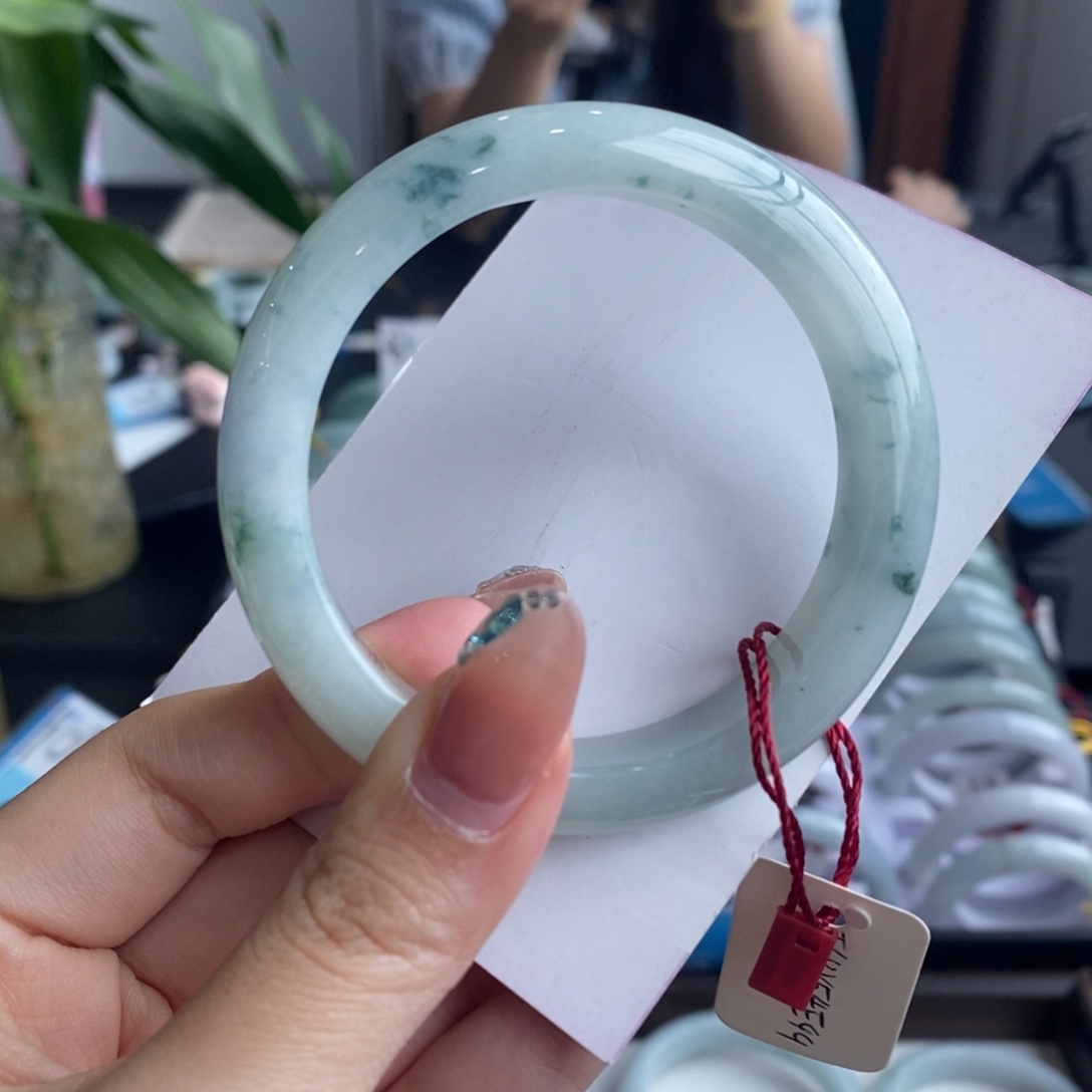 未镶嵌手镯翡翠54-55