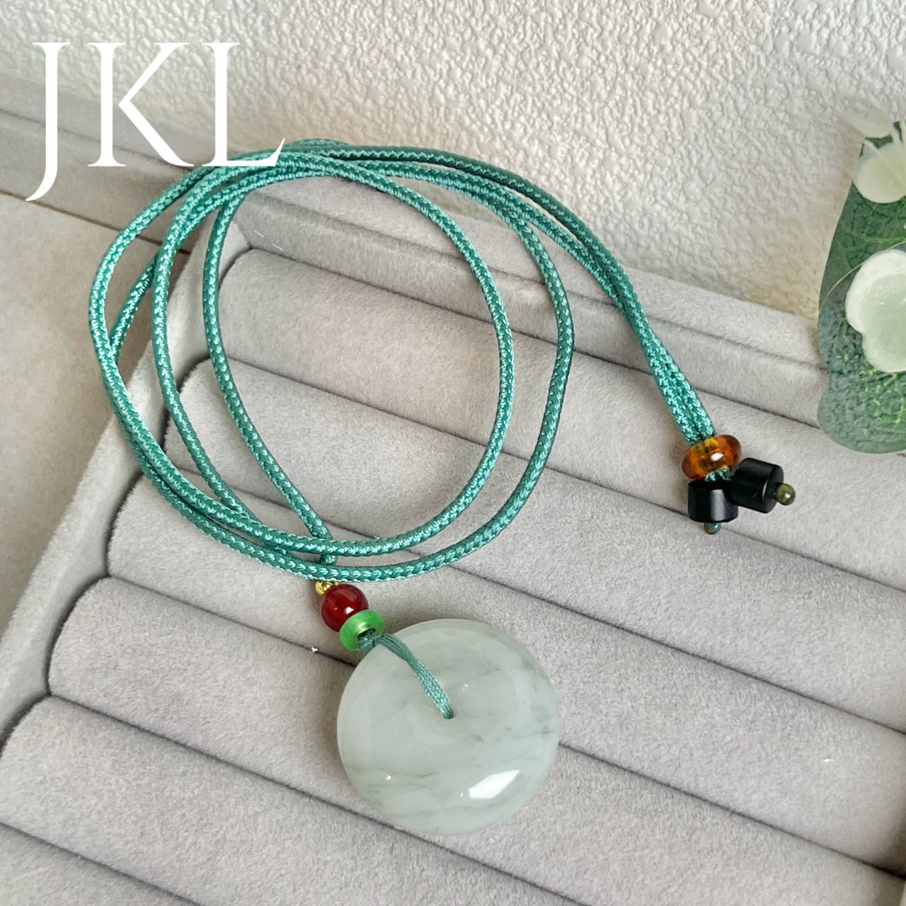 【红旭玉麟】天山翠平安扣时尚百搭清新气质多样性发一件