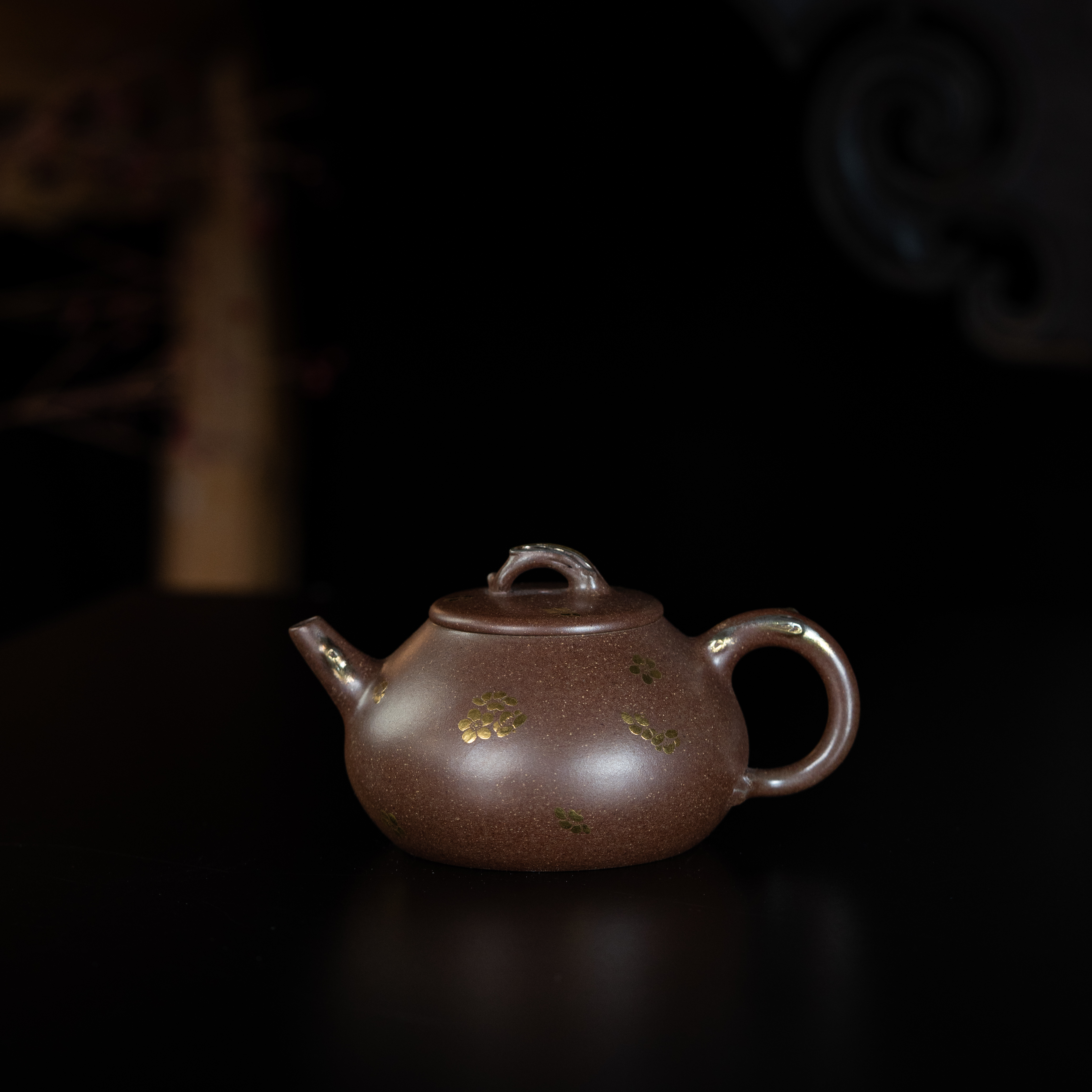 龙德堂 雪海金香 蒋旭清制 青段柴烧 180cc 家用紫砂壶