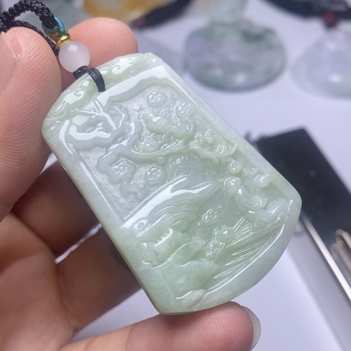颈饰未镶嵌翡翠翡翠