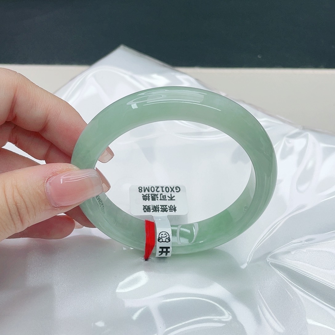 翡翠手镯未镶嵌正58.5