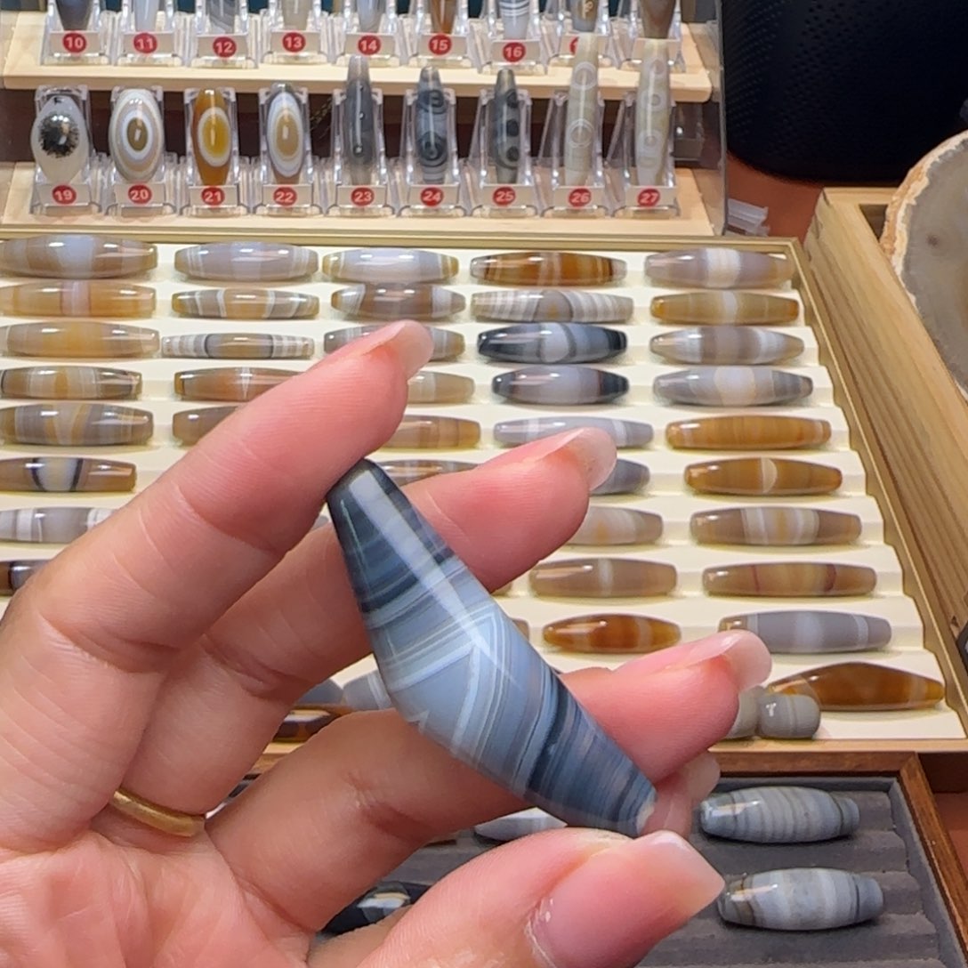 玛瑙/玉髓锁骨未镶嵌