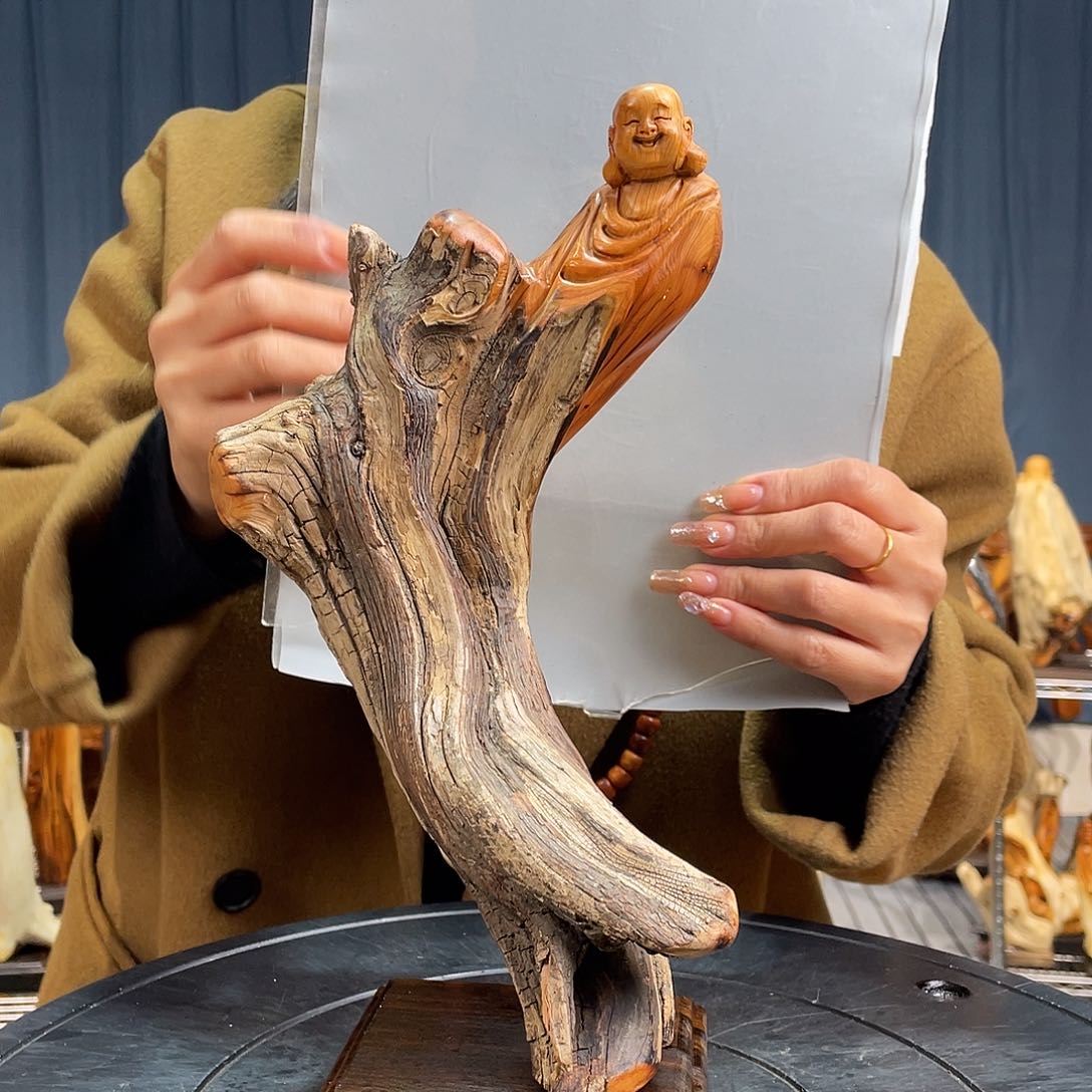 柏木（崖柏）随型摆件