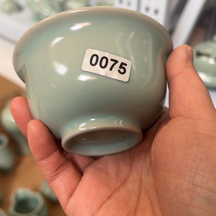 凡***星瓷杯子0075手工压手浮力