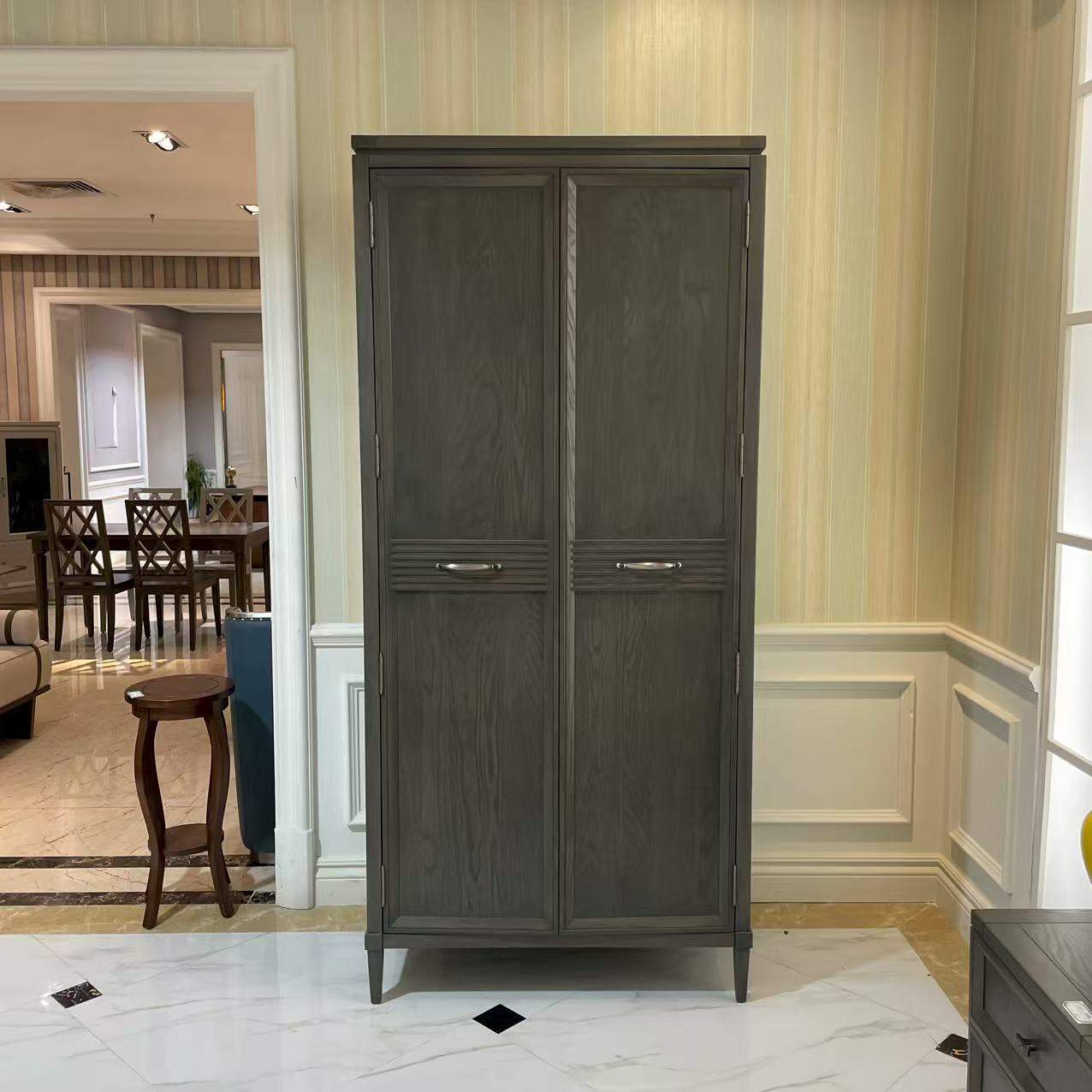 JYS 白蜡木两门衣柜1000*600*2200