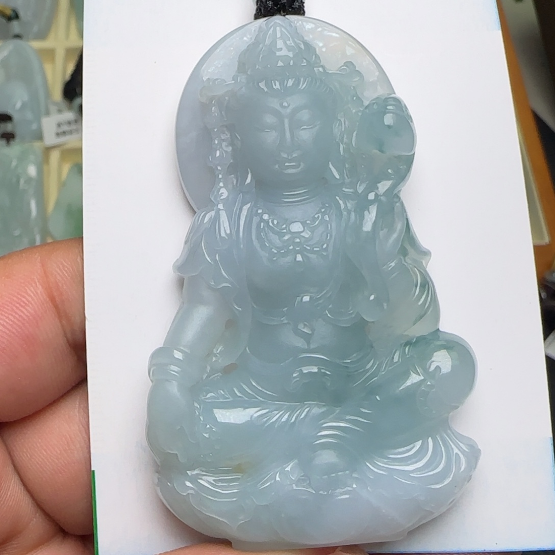 战***0翡翠未镶嵌颈饰翡翠