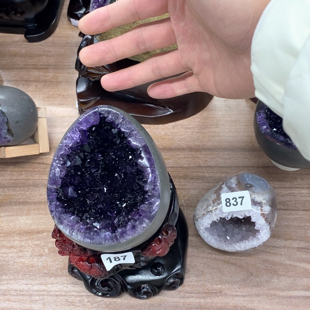 紫晶大型摆件（非配饰）未镶嵌