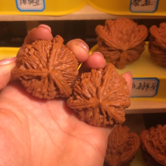 许***士手串/手链核桃白狮子精品三棱