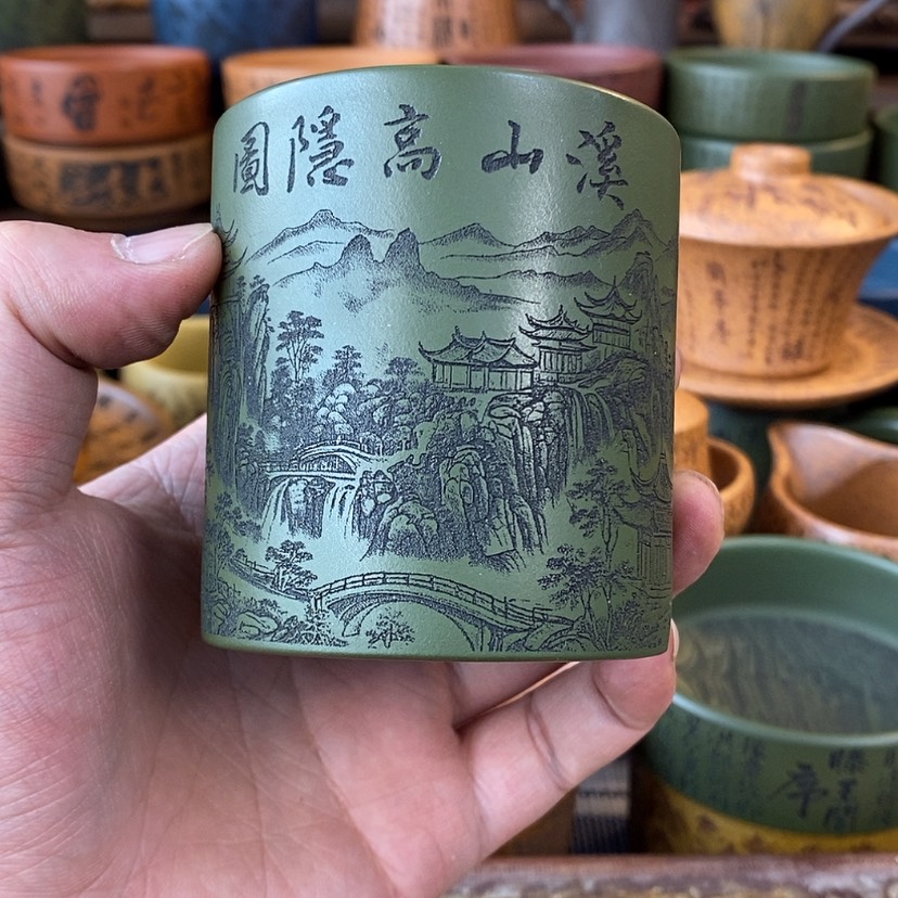 【闪购商品】紫砂杯子宜兴全手工紫砂杯