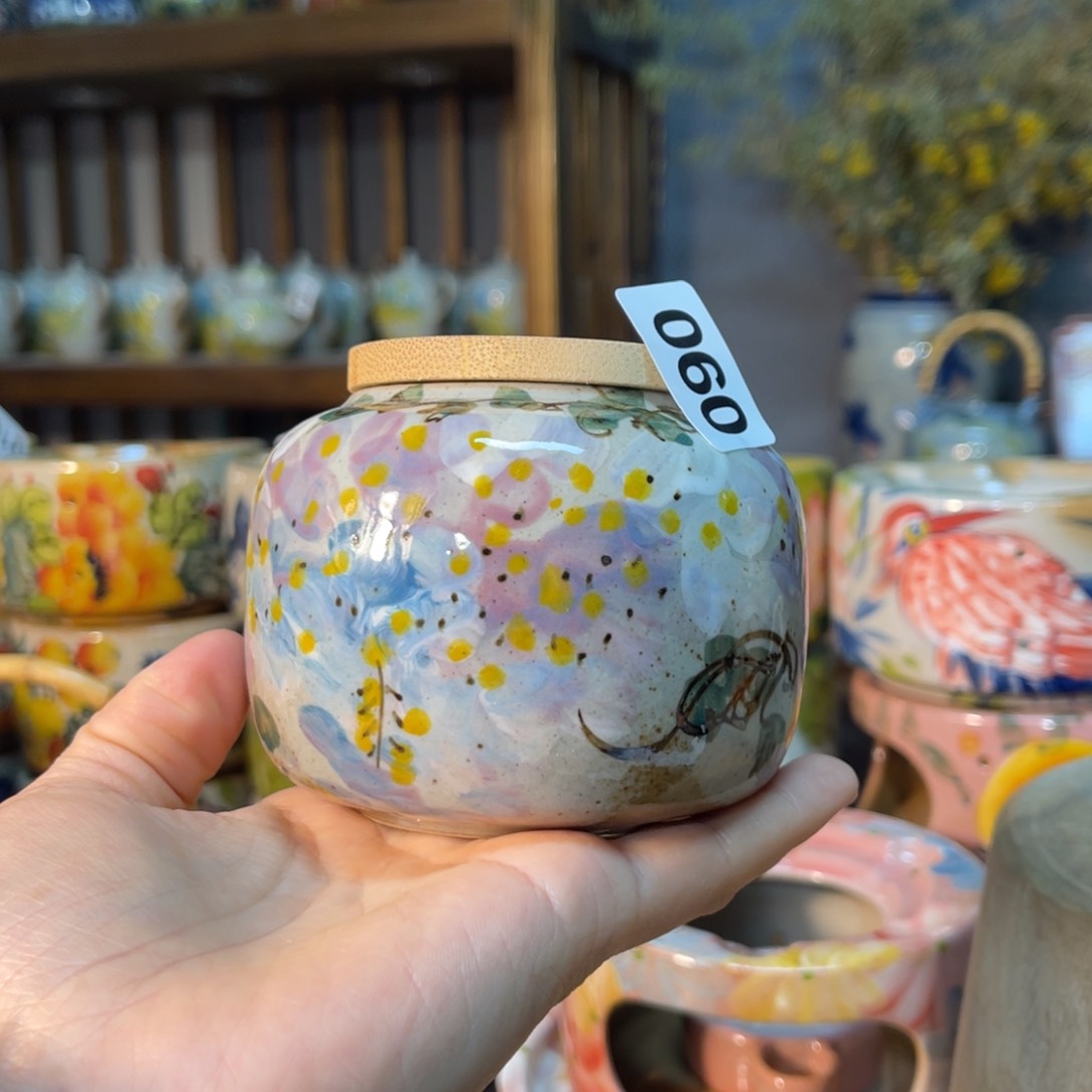 杯素浅陶瓷手工手绘