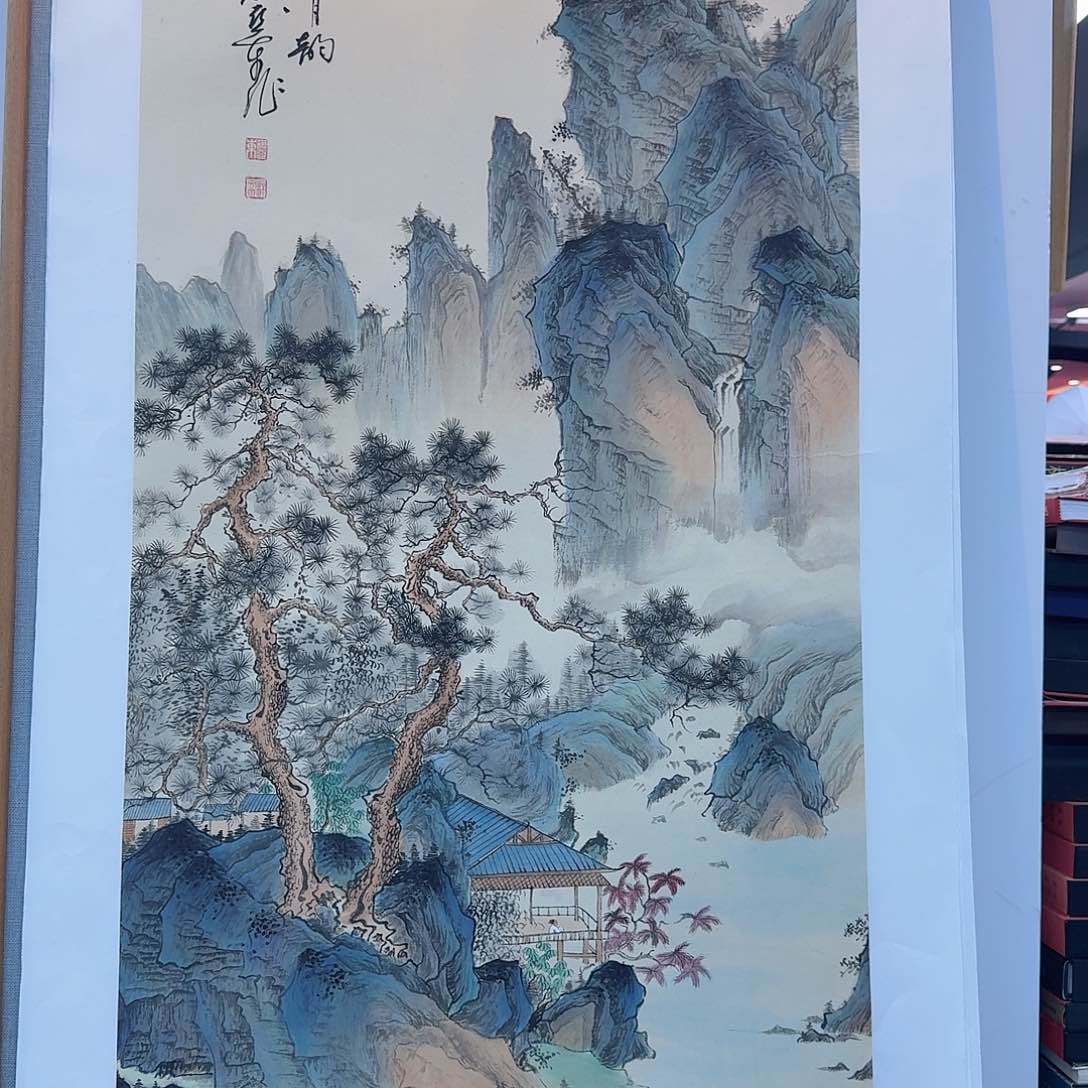 国画多次参加国内外大型