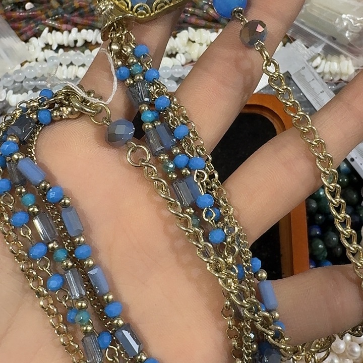 玛瑙/玉髓合金珠宝半成品68号打包