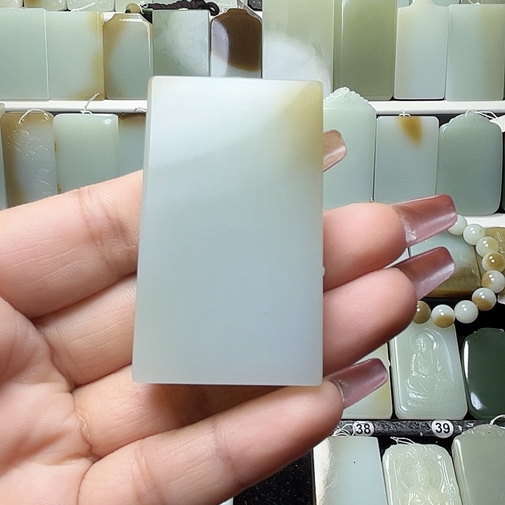 颈饰未镶嵌和田玉浩*爸