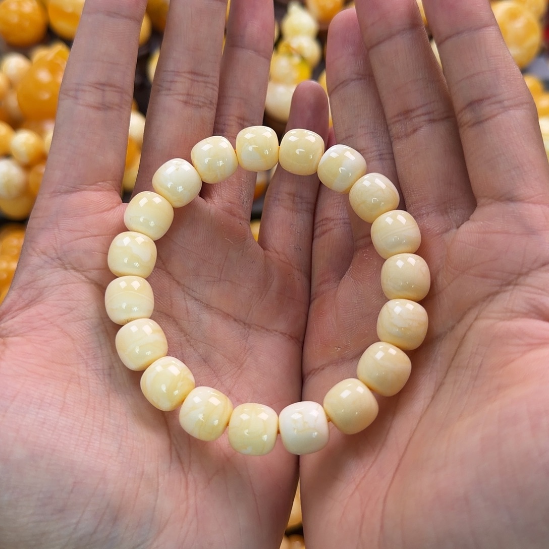 琥珀未镶嵌珠宝奇石12mm同料