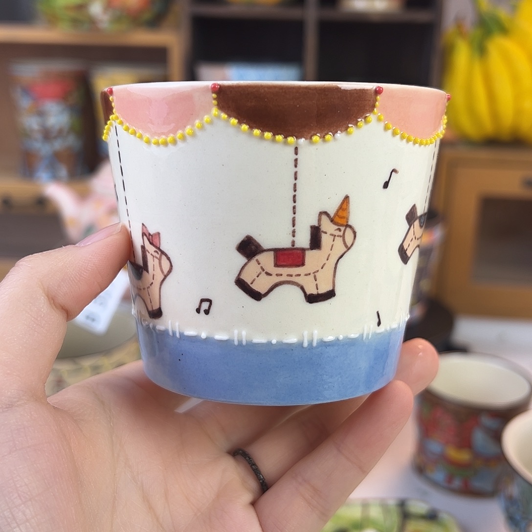 瓷原创手绘高温釉下彩