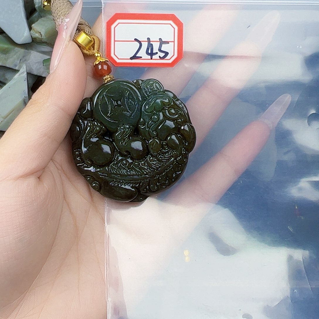 和田玉珠宝半成品未镶嵌