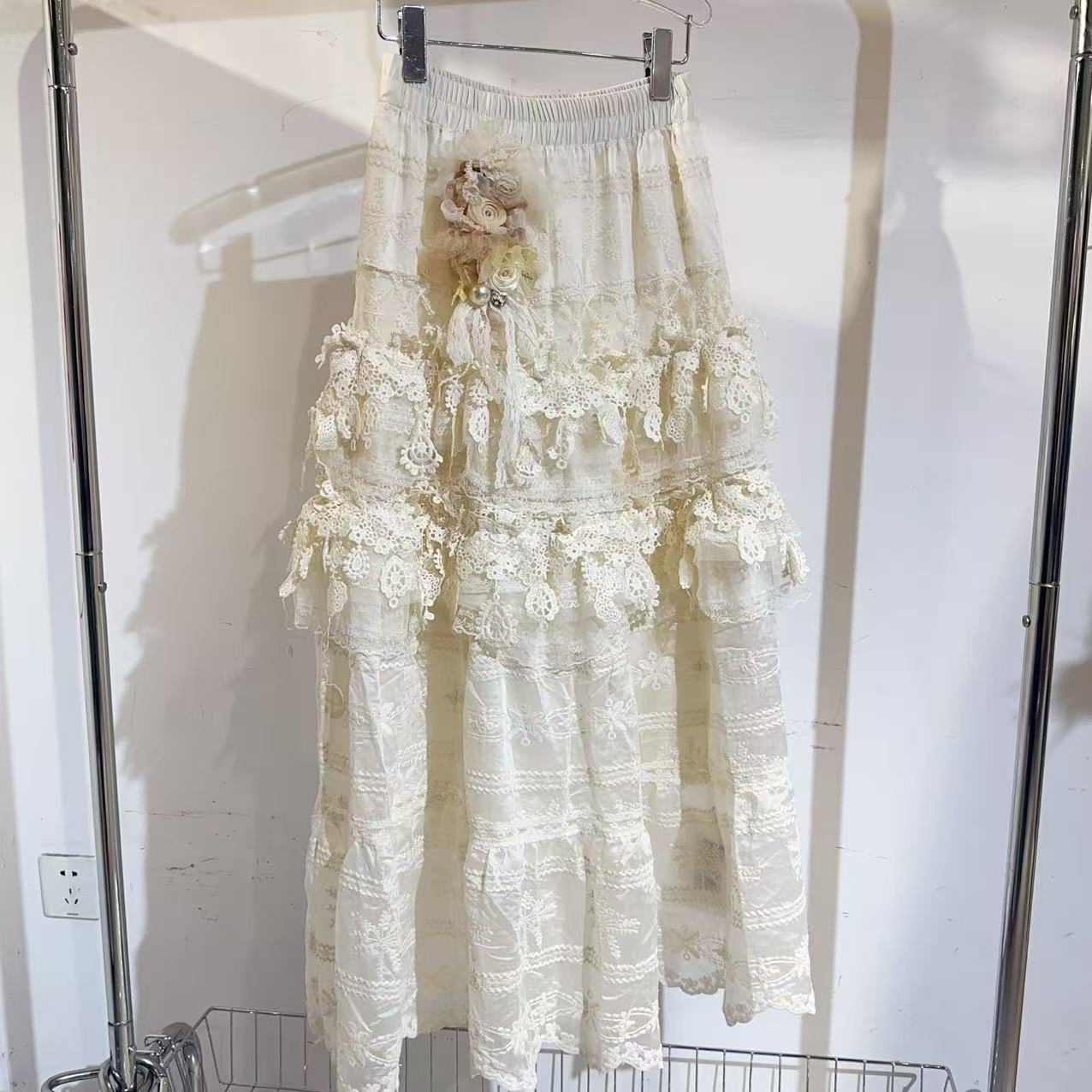 FBNR 兰姐家花瓣波纹半裙 7380