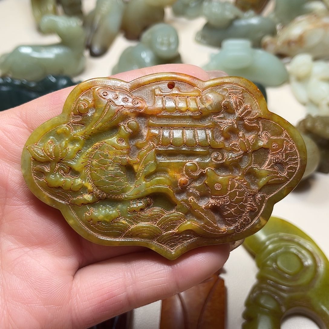 白玉菩提吊坠白玉菩提吊坠