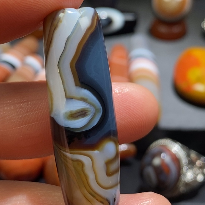 玛瑙/玉髓未镶嵌挂件