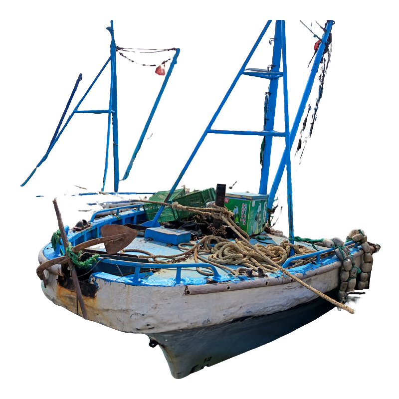 小船螃蟹3/4两一只100元6只约2斤多，48元一斤