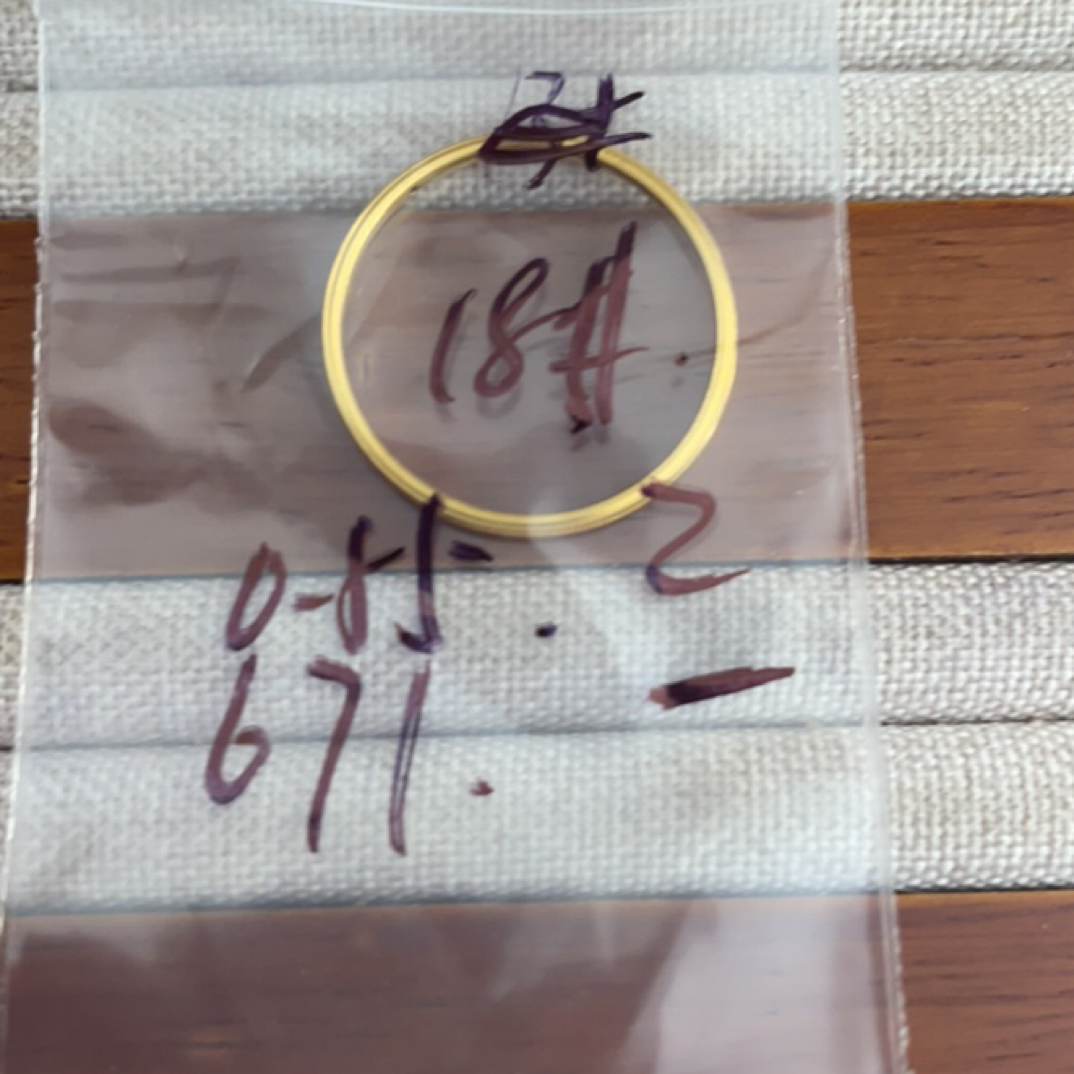 克重0.55 18号 三生三世戒指 足金999