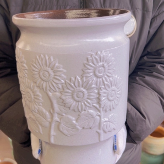 紫砂花盆高31口21————-