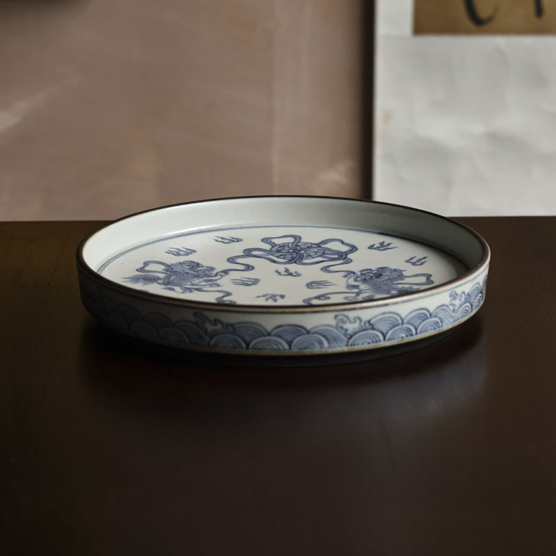 【非遗甄选】狮子壶承茶道配件（新墨冉0047）