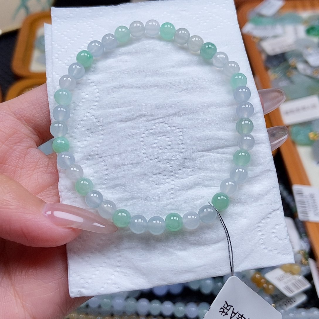 未镶嵌挂件翡翠开*闪