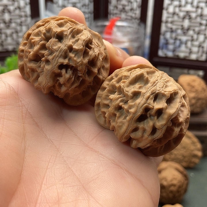 吊坠文玩核桃苹果园